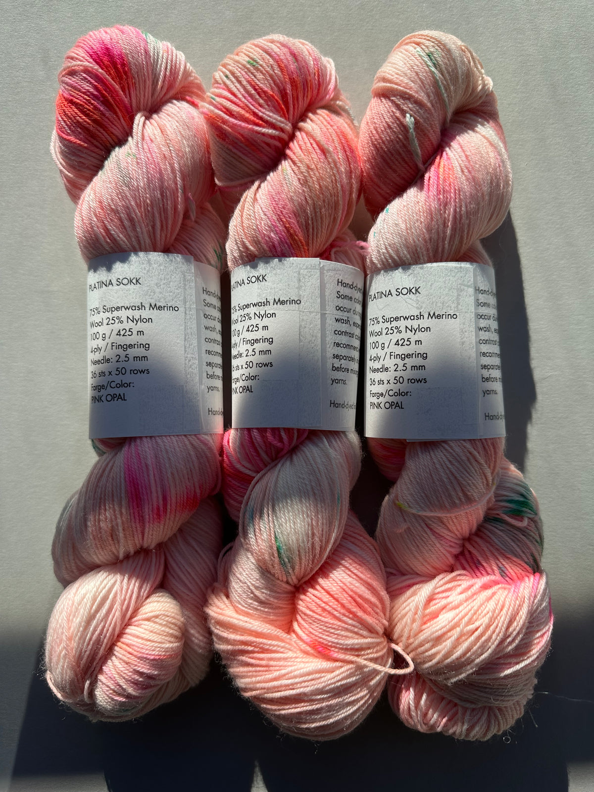 PINK OPAL — Platina Sokk 4ply