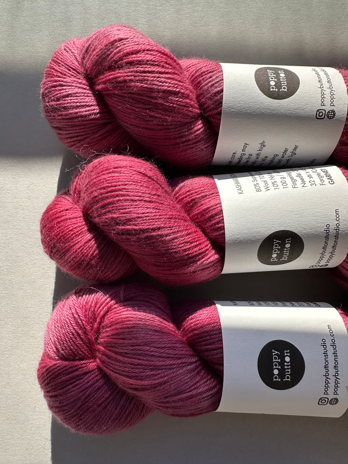 Kashmir Sokk – Garnet