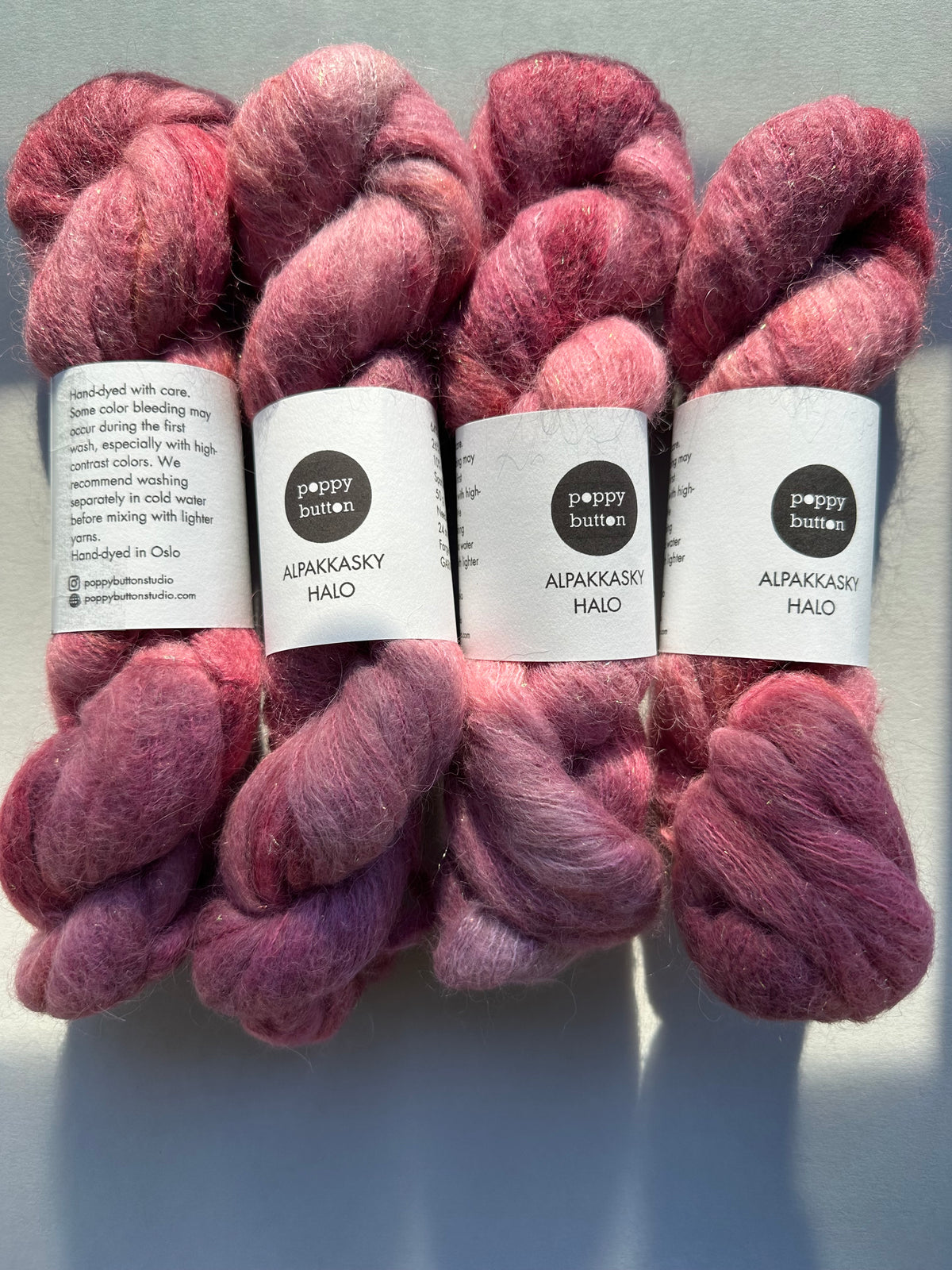 Alpakkasky Halo – Garnet
