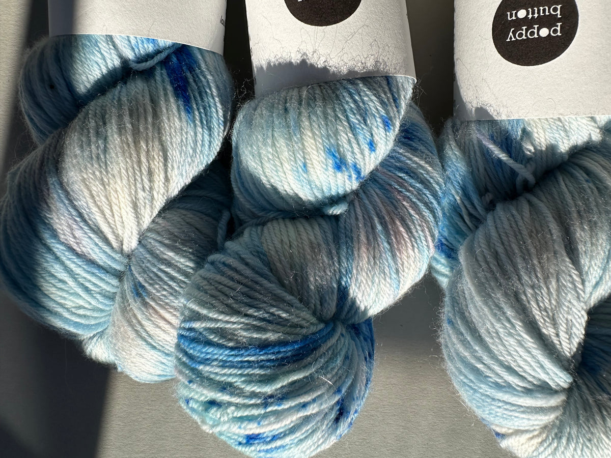 K2 Blue — Kashmir-Sokk 4ply