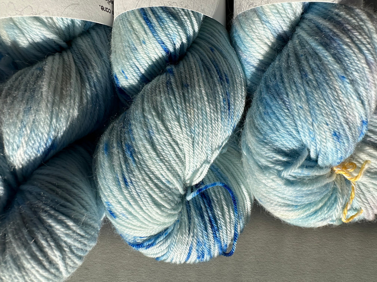 K2 Blue — Kashmir-Sokk 4ply