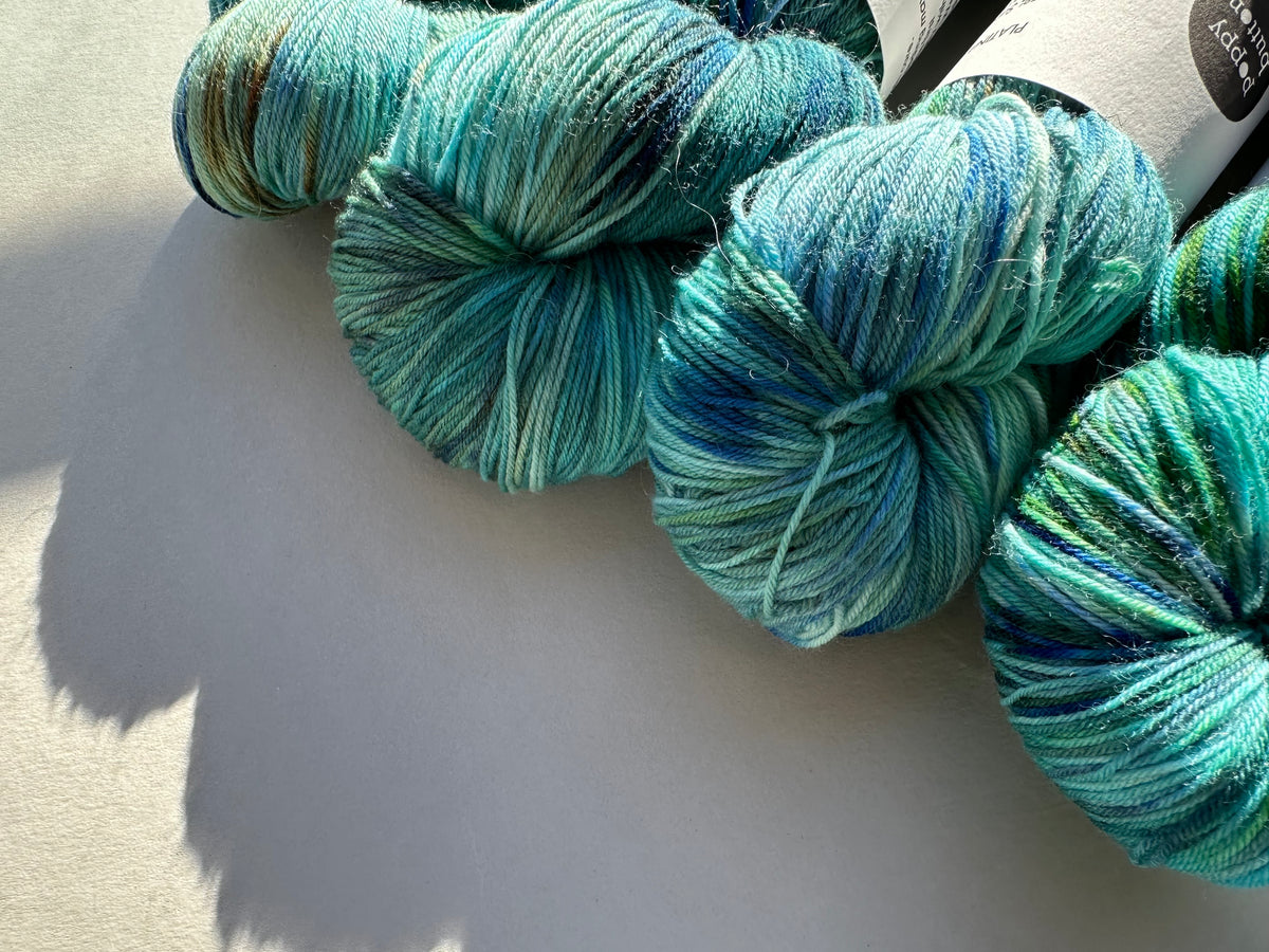 CHRYSOCOLLA — Platina Sokk 4ply
