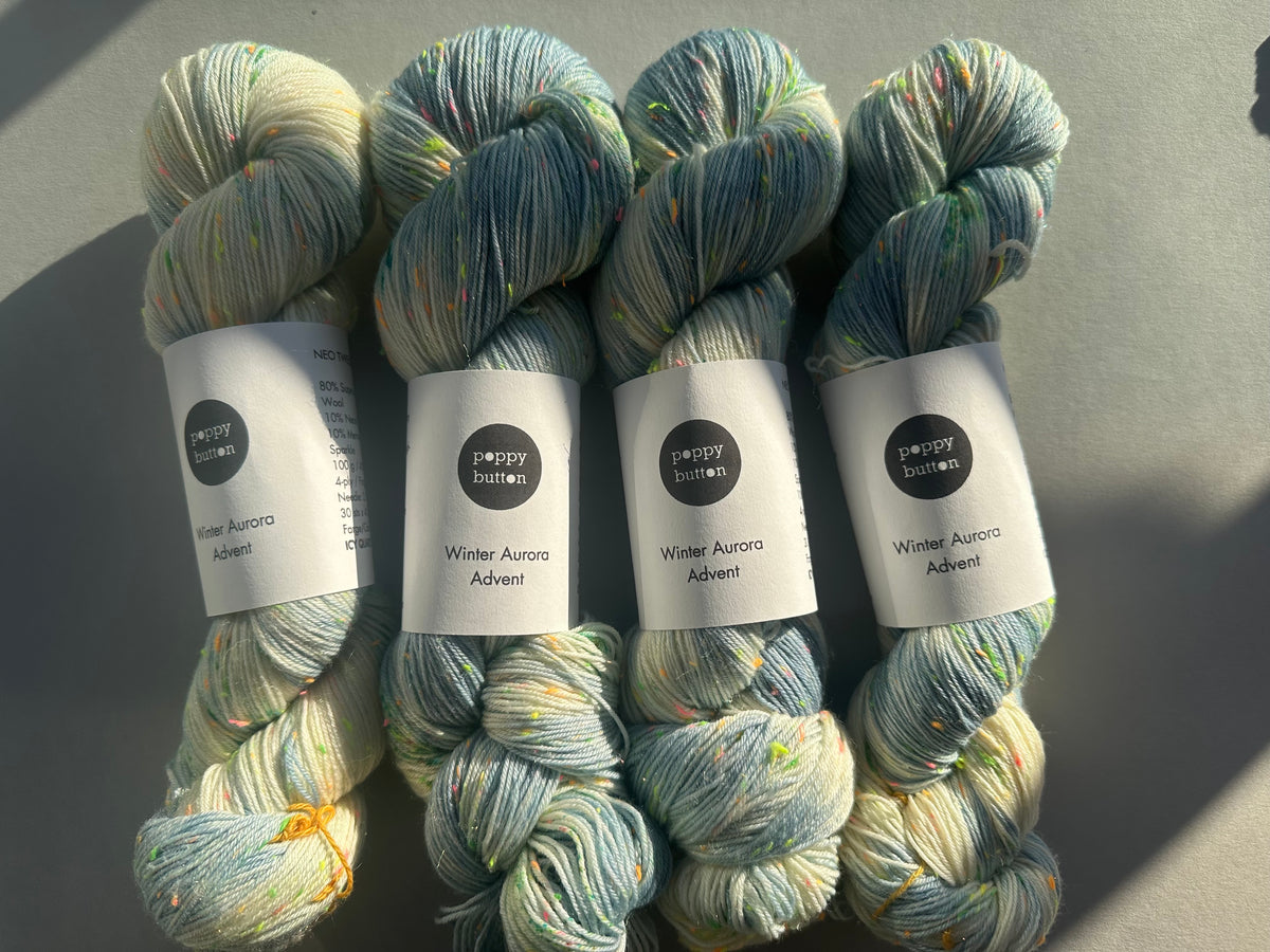 Neo Tweed 4ply – Icy Quartz