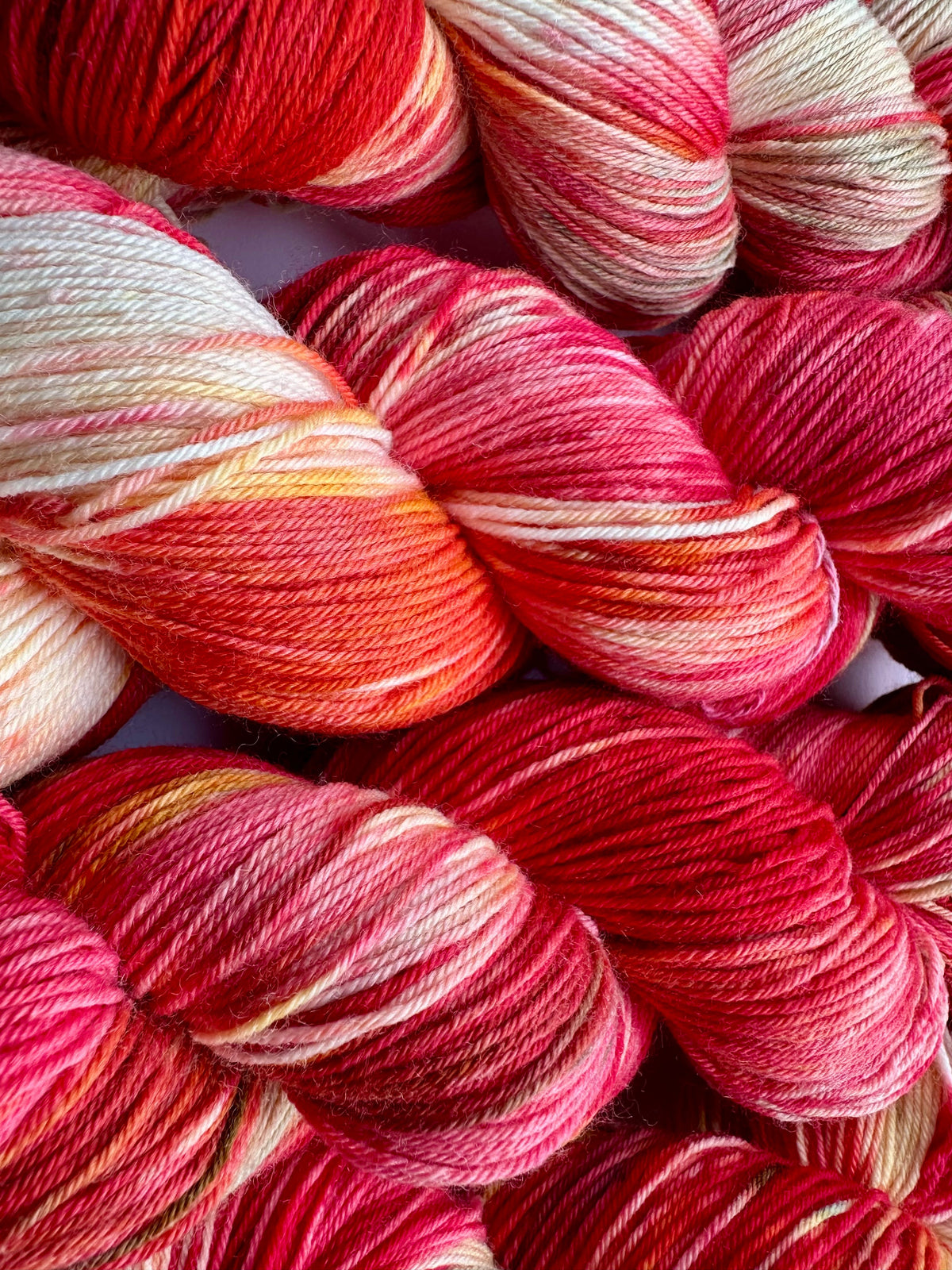 Ildkarneol Agat — Platina Sokk 4ply