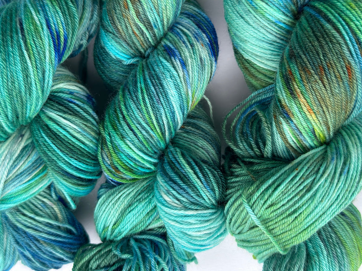 Dyp Havjaspis — Platina Sokk 4ply