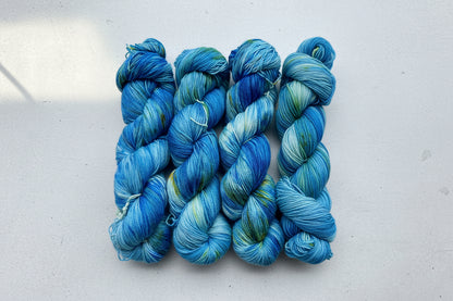 Skiftende Lapiskjerne — Platina Sokk 4ply