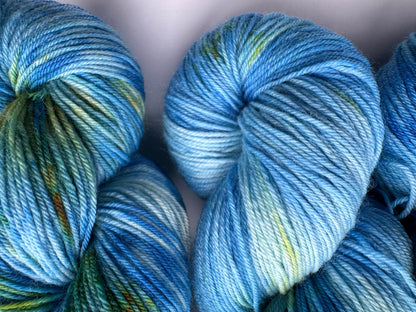 Skiftende Lapiskjerne — Platina Sokk 4ply