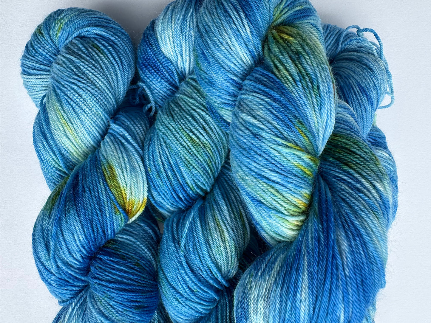 Skiftende Lapiskjerne — Platina Sokk 4ply