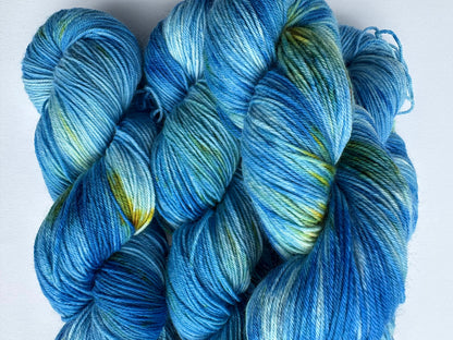 Skiftende Lapiskjerne — Platina Sokk 4ply