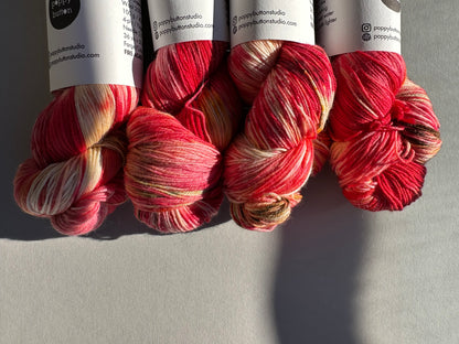 FIRE AGATE — Platina Sokk 4ply