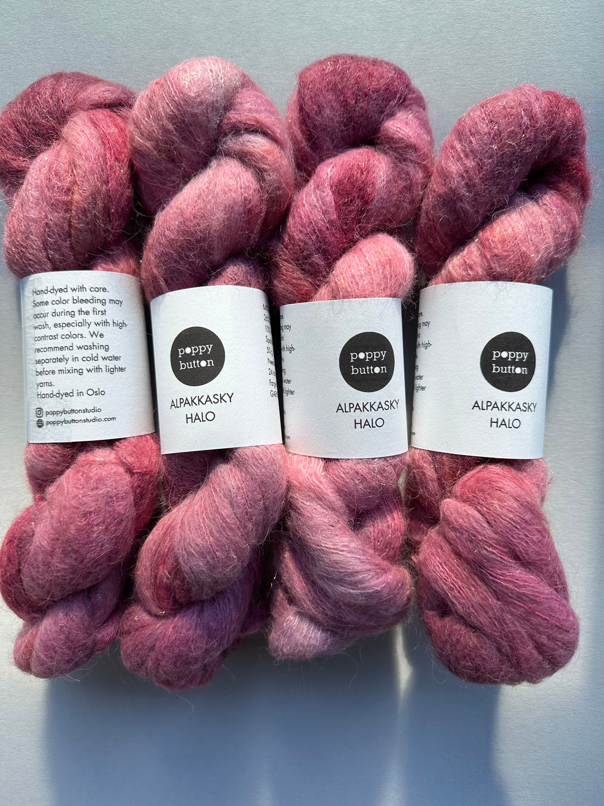 Alpakkasky Halo – Garnet