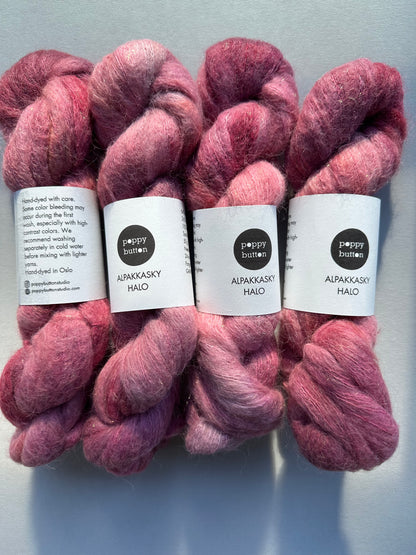 Alpakkasky Halo – Garnet