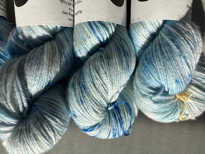 K2 Blue — Kashmir-Sokk 4ply