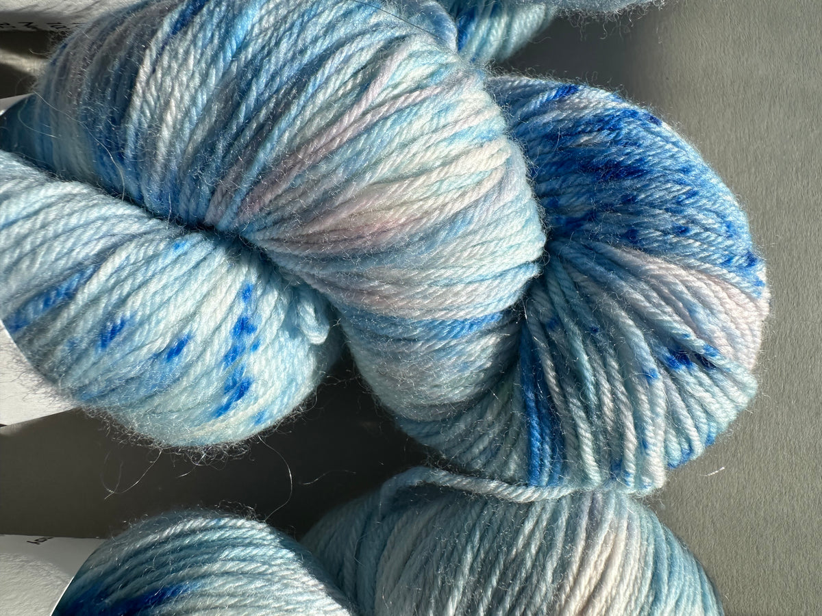 K2 Blue — Kashmir-Sokk 4ply