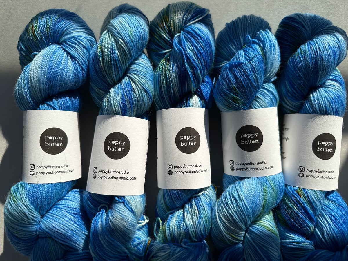 LAPIS LAZULI — Platina Sokk 4ply