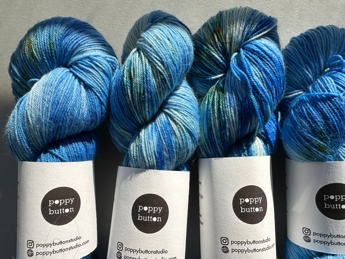 LAPIS LAZULI — Platina Sokk 4ply