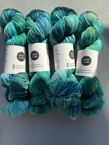 CHRYSOCOLLA — Platina Sokk 4ply