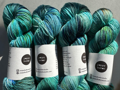 CHRYSOCOLLA — Platina Sokk 4ply