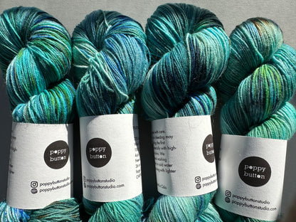 CHRYSOCOLLA — Platina Sokk 4ply