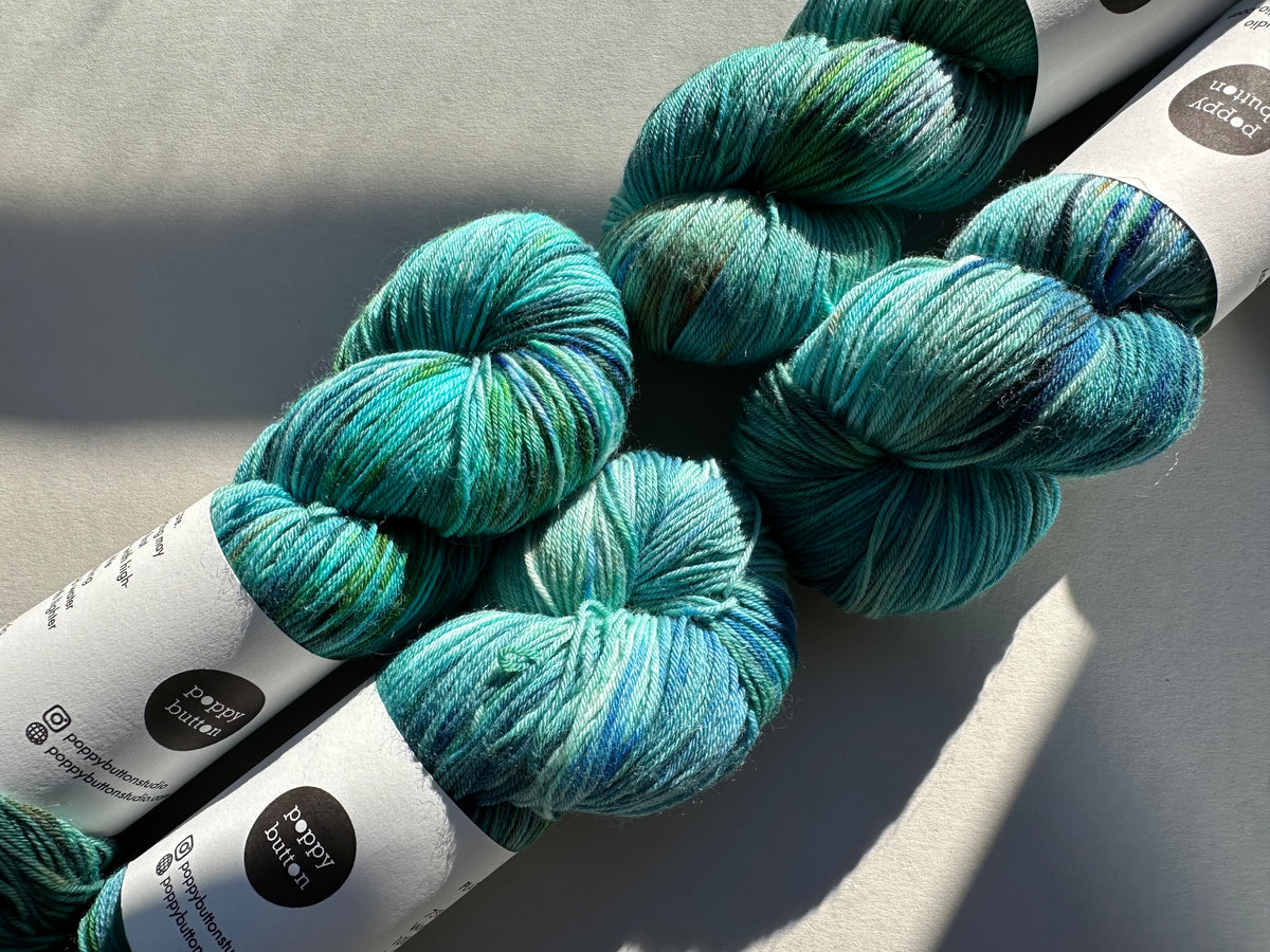 CHRYSOCOLLA — Platina Sokk 4ply