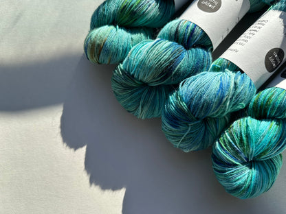 CHRYSOCOLLA — Platina Sokk 4ply