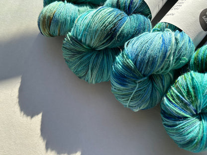 CHRYSOCOLLA — Platina Sokk 4ply