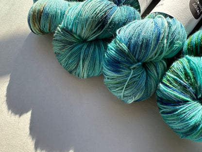 CHRYSOCOLLA — Platina Sokk 4ply