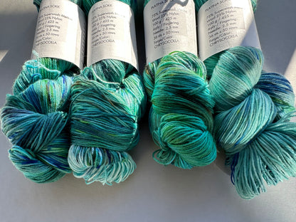 CHRYSOCOLLA — Platina Sokk 4ply