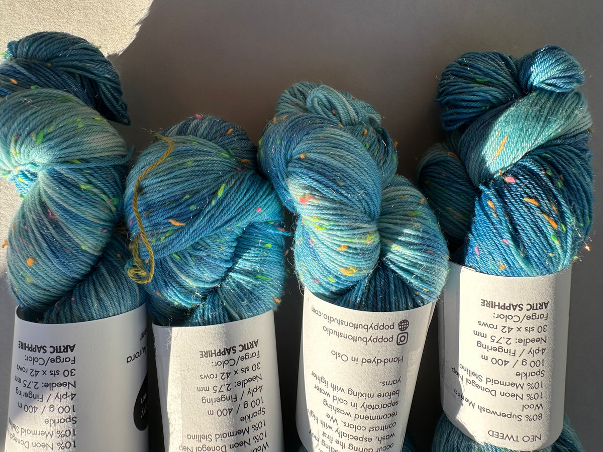 Neo Tweed 4ply – Arctic Sapphire