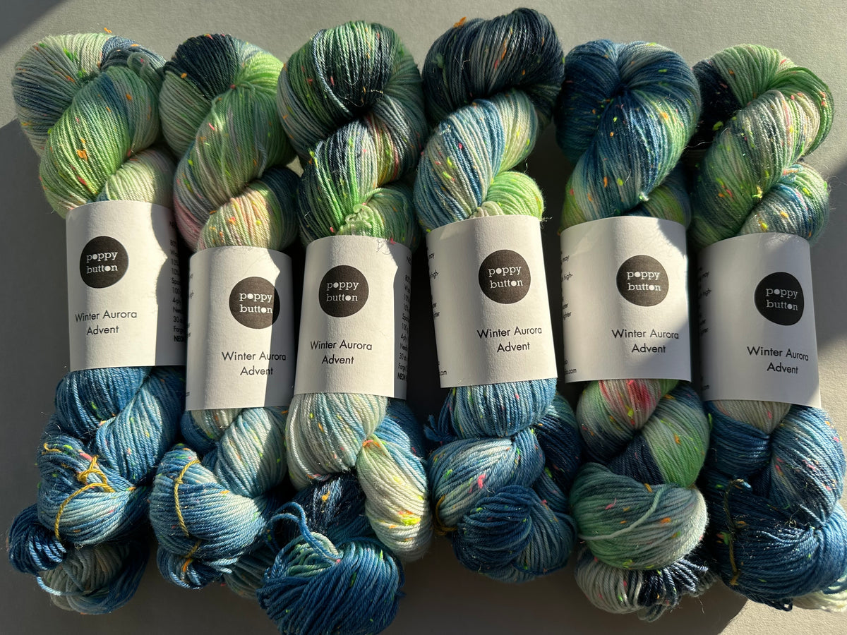 Neo Tweed 4ply – Neon Fluorite