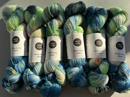 Neo Tweed 4ply – Neon Fluorite