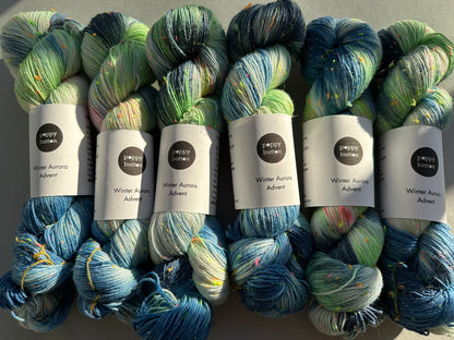 Neo Tweed 4ply – Neon Fluorite
