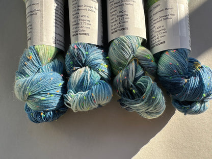 Neo Tweed 4ply – Neon Fluorite